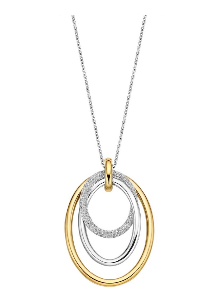 TI SENTO - Milano Dames Ketting 34127ZY in de kleur Goud