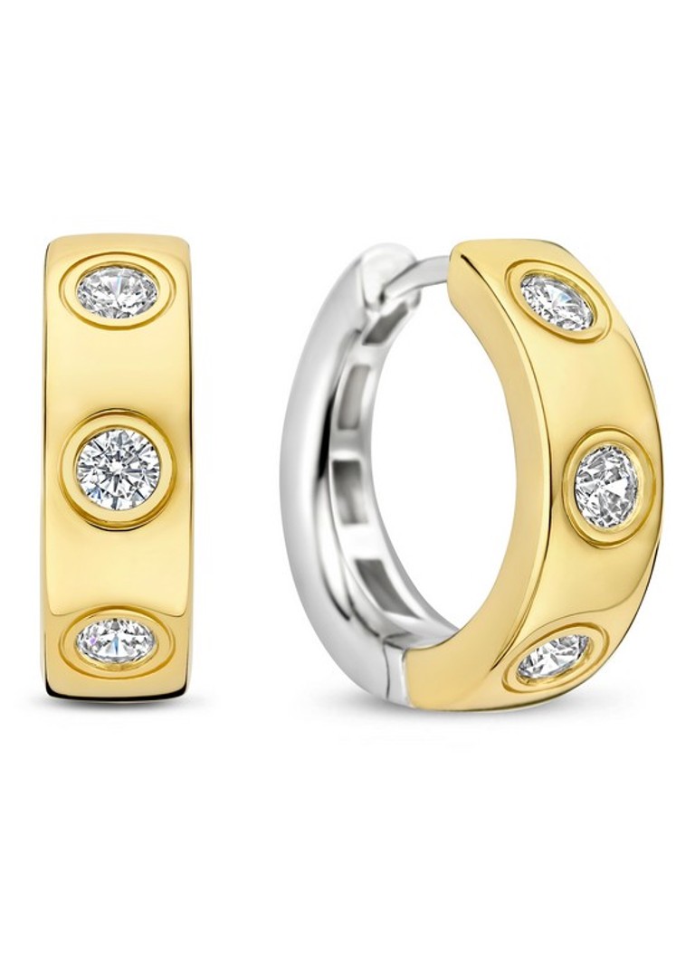 TI SENTO - Milano Dames Oorringen verguld 78046ZY in de kleur Goud