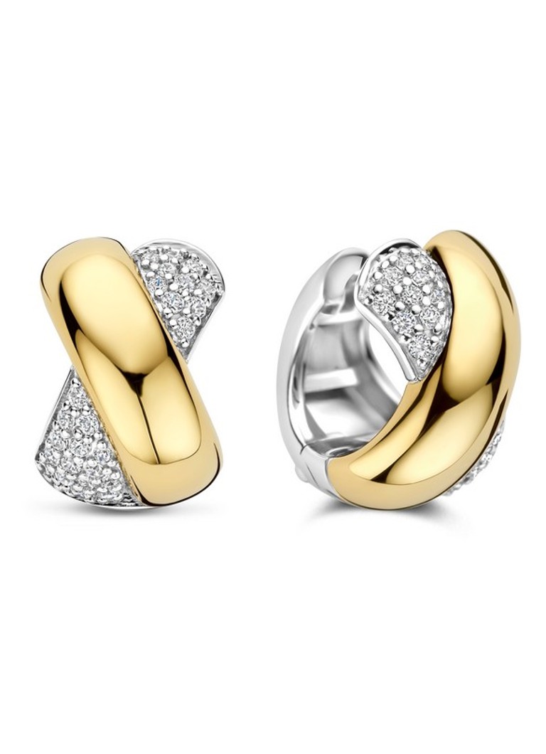 TI SENTO - Milano Dames Oorringen verguld 78047ZY in de kleur Goud