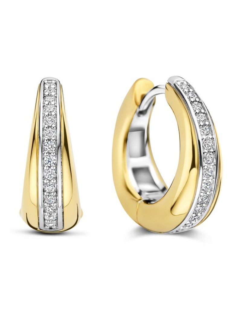TI SENTO - Milano Dames Oorringen verguld 78049ZY in de kleur Goud