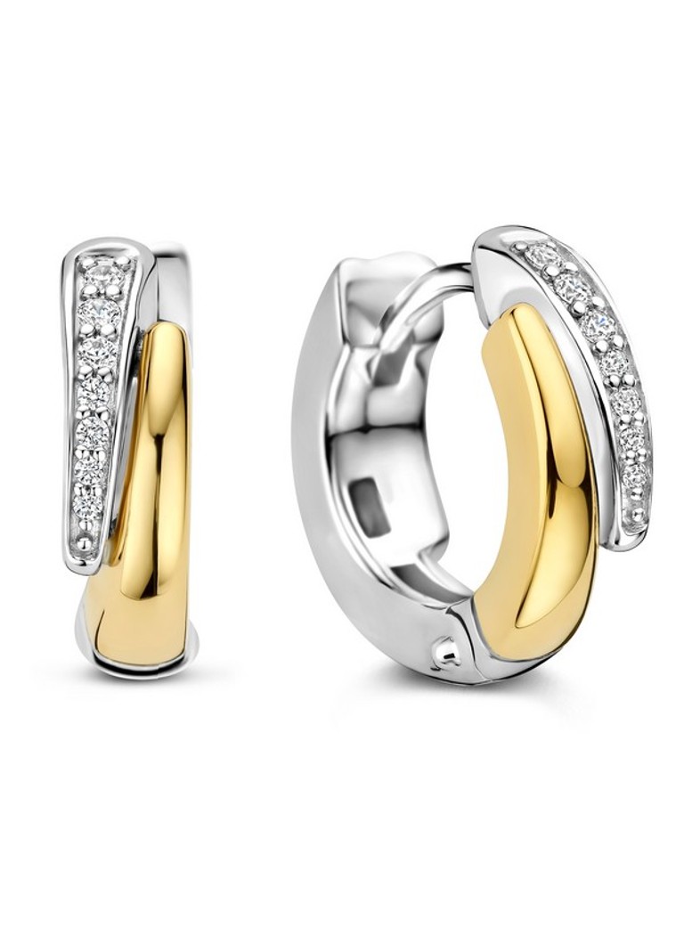 TI SENTO - Milano Dames Oorringen 78052ZY in de kleur Goud