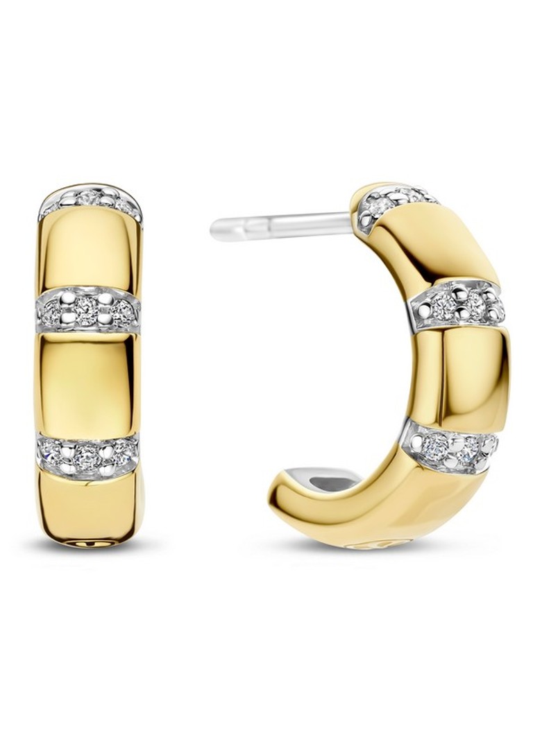 TI SENTO - Milano Dames Oorringen 78058ZY in de kleur Goud