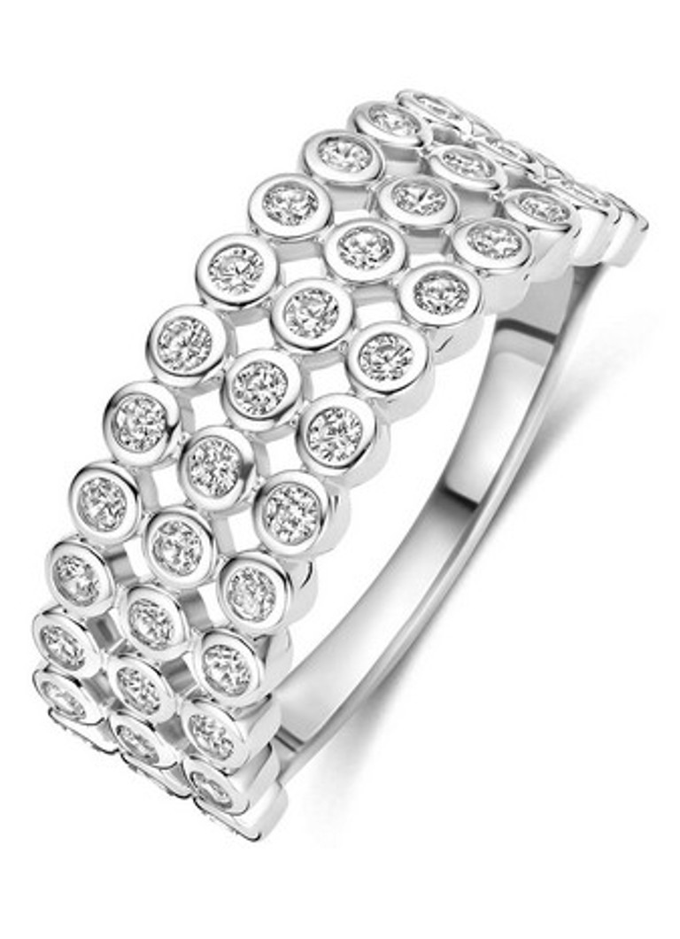 TI SENTO - Milano Dames Ring van zilver 12450ZI in de kleur Zilver