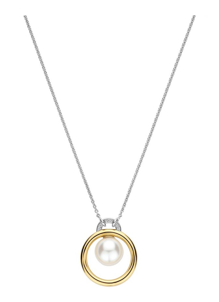 TI SENTO - Milano Dames Ketting met hanger 34138YP in de kleur Goud