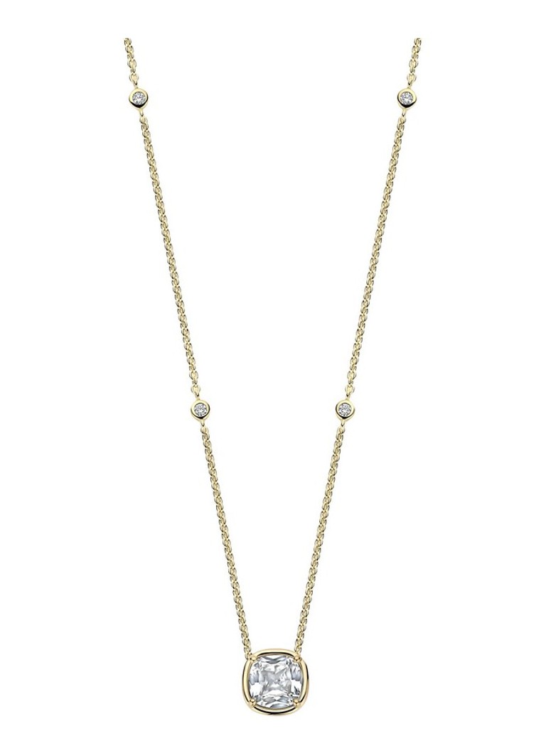 TI SENTO - Milano Dames Ketting met zirkonia 34143ZY in de kleur Goud