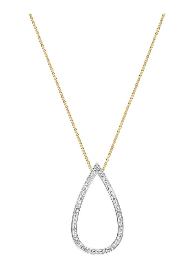 TI SENTO - Milano Dames Ketting met hanger 34145ZY in de kleur Goud