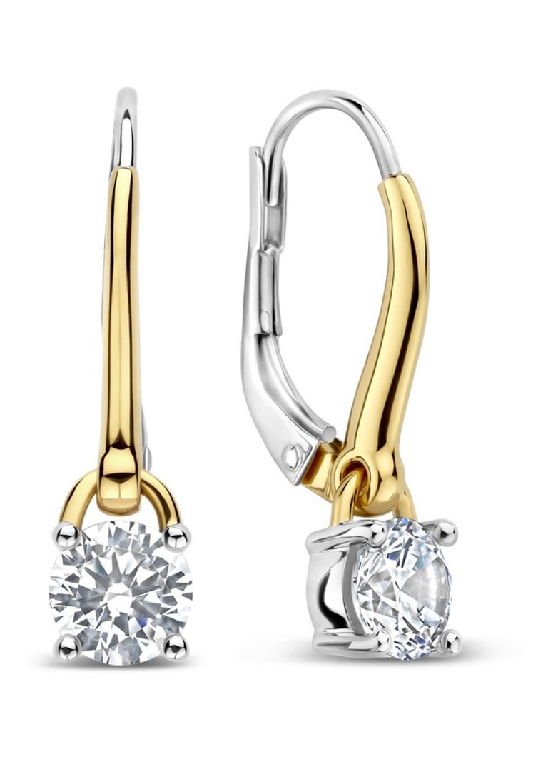 TI SENTO - Milano Dames Oorhangers verguld 78106ZY in de kleur Goud