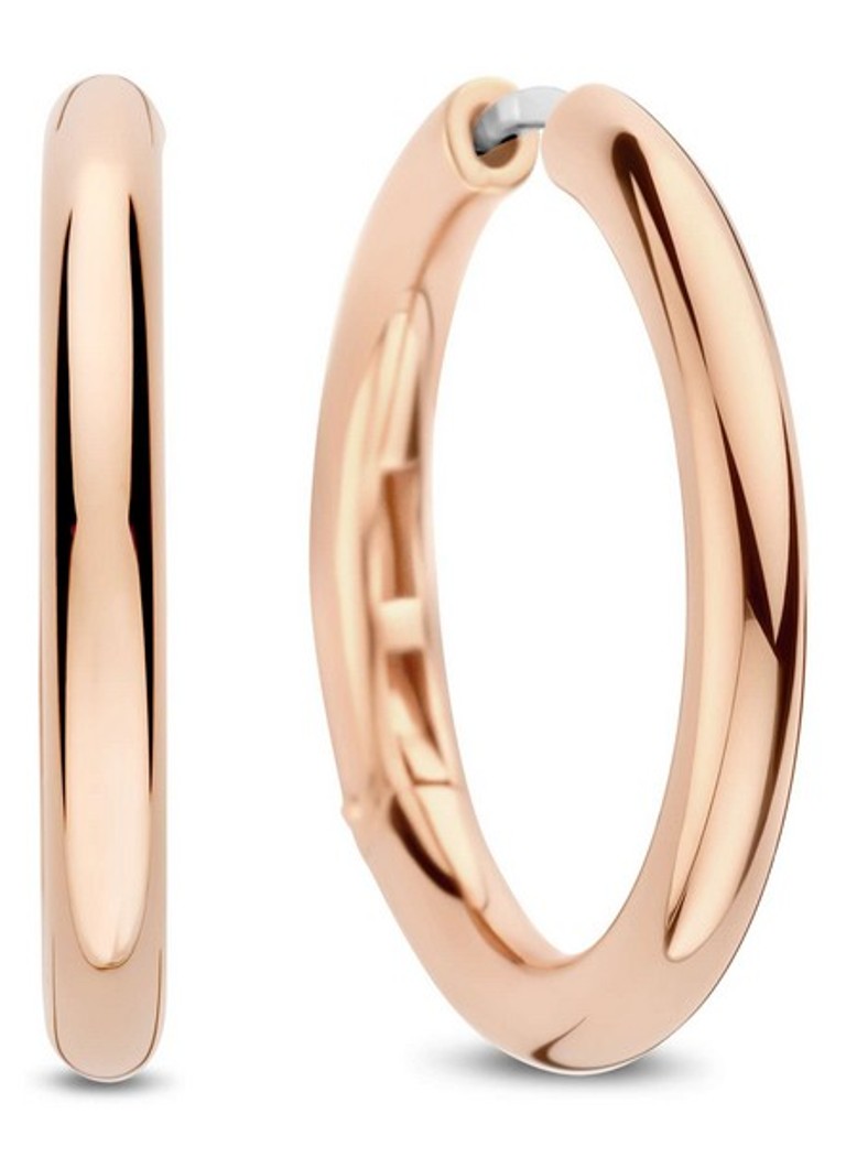 TI SENTO - Milano Dames Oorringen 78120SR in de kleur Roségoud