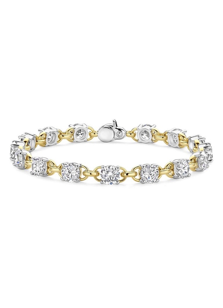 TI SENTO - Milano Dames Armband met zirkonia 23109ZY in de kleur Goud