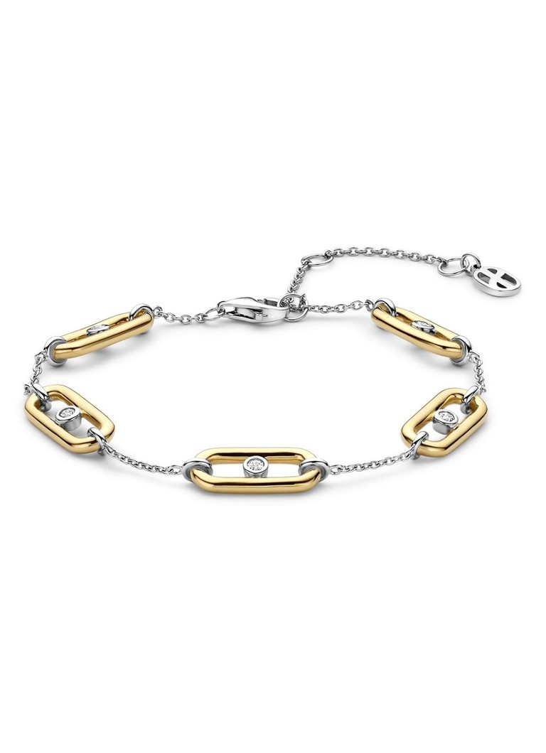 TI SENTO - Milano Dames Armband met zirkonia 23111ZY in de kleur Goud