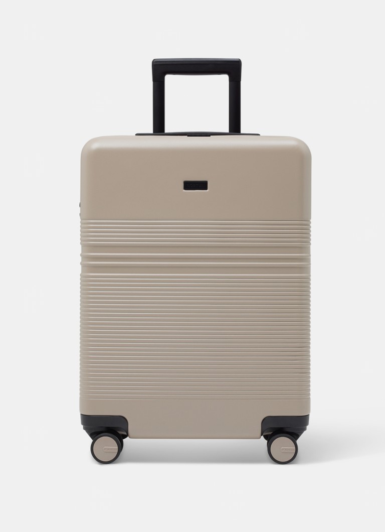 Nortvi koffer Spinner 55 cm Dune / Donkerbeige - Deal