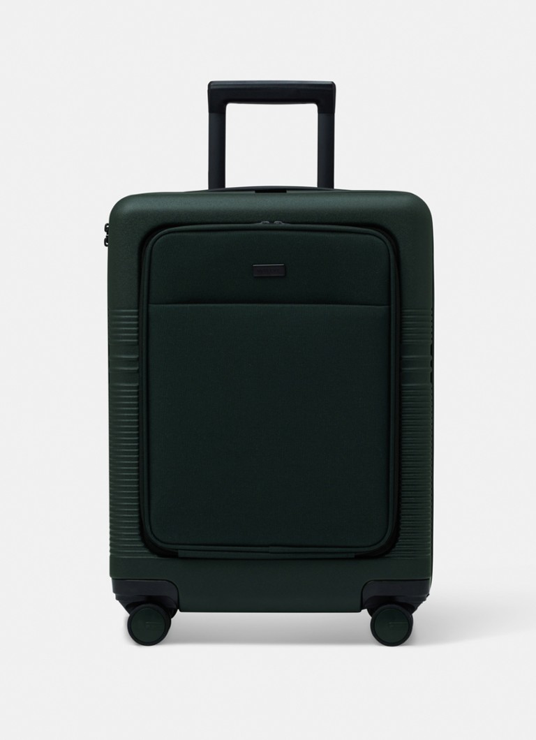 Nortvi koffer Spinner met laptopvak 55 cm Rainforest green / Donkergroen - Deal