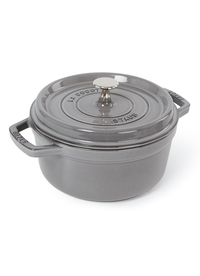 Staub Cocotte braad-/stoofpan Ø22 cm Grijs - Deal