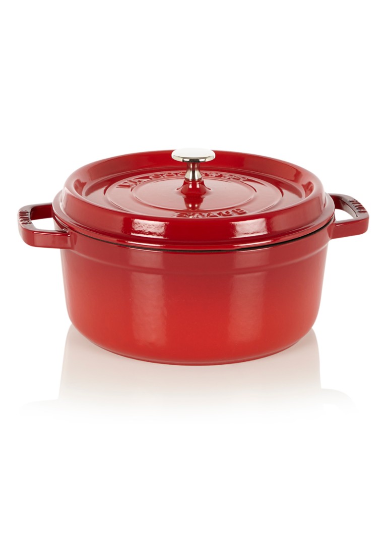 Staub Ronde Cocotte Ø24 cm Kersenrood - Deal