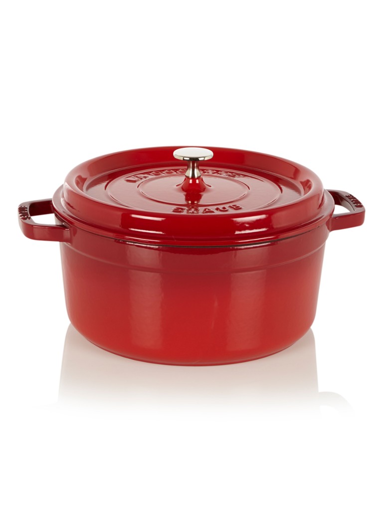 Staub Cocotte 26 cm Kersenrood - Deal