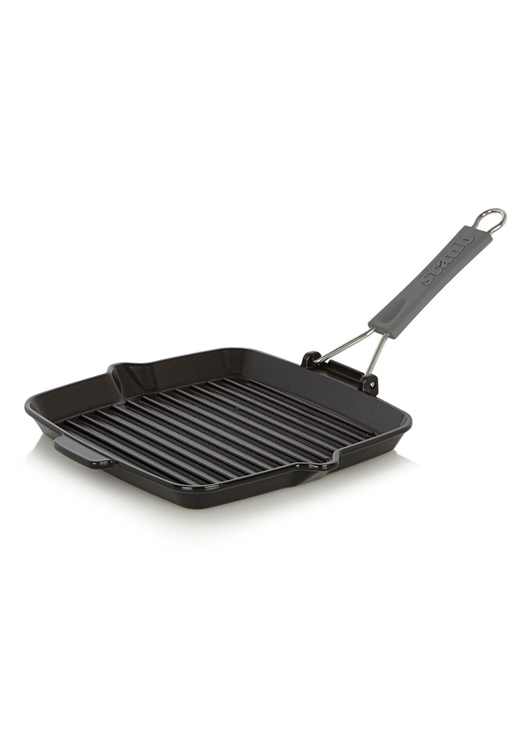 Staub Grillpan Ø24 cm Zwart - Deal