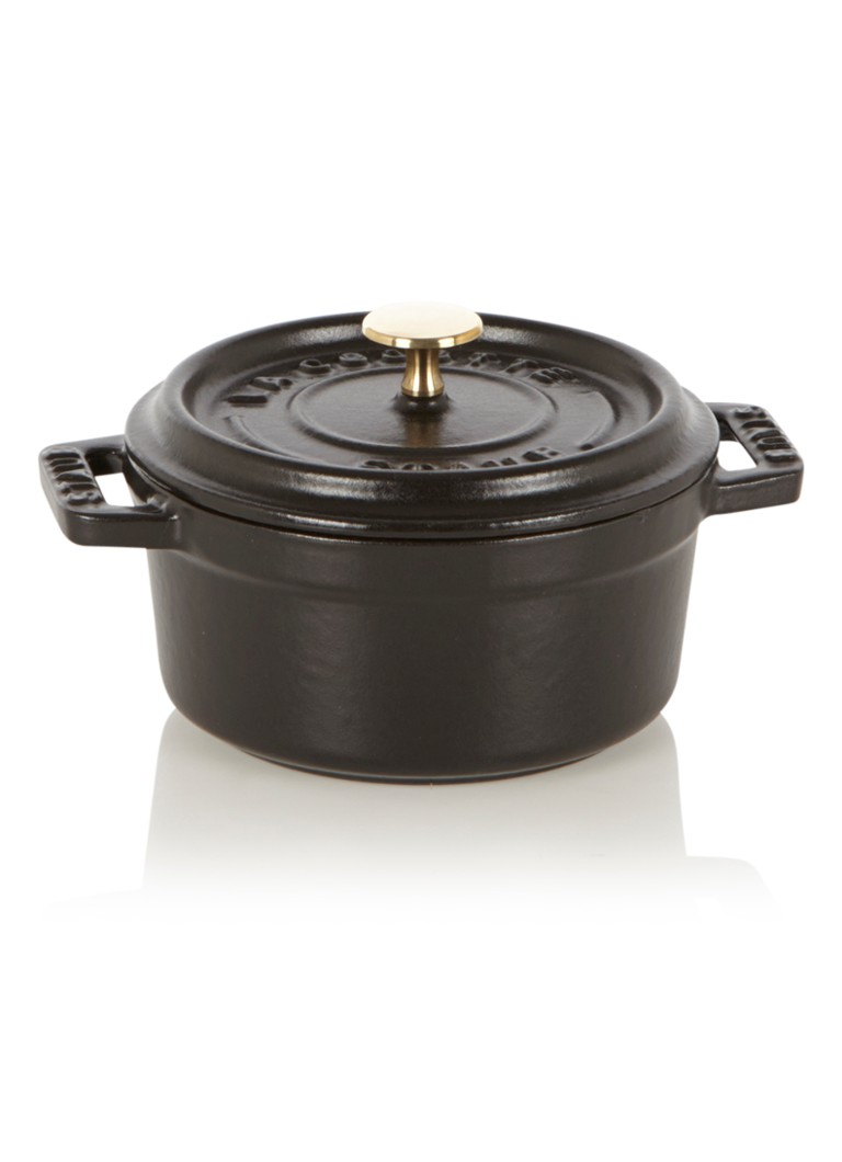 Staub Cocotte mini braadpan Ø10 cm Zwart - Deal