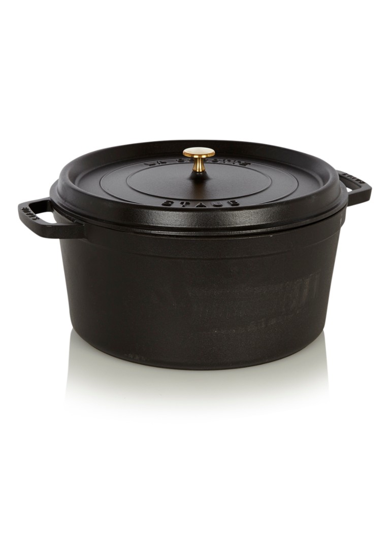 Staub Cocotte Ø34 cm Zwart