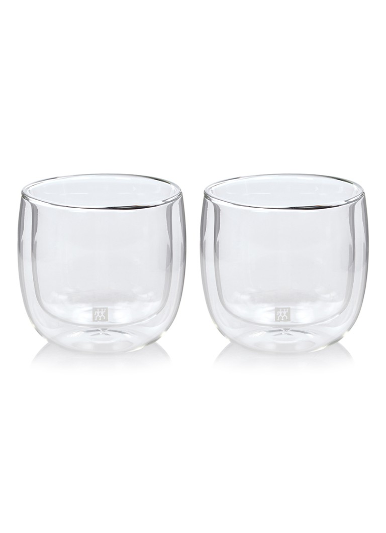 Zwilling Sorrento dubbelwandig theeglas set van 2 Transparant - Deal