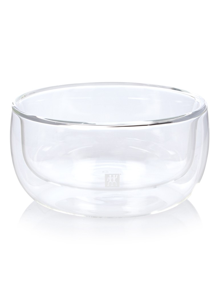 Zwilling Sorrento dubbelwandige kom 12 cm set van 2 Transparant - Deal