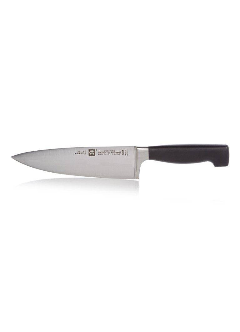 Zwilling FOUR STAR koksmes 18 cm Zwart - Deal