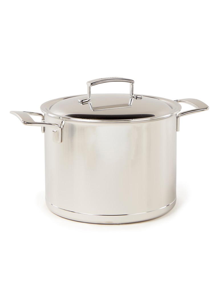 Demeyere Silver soeppan met deksel Ø24 cm Roestvrijstaal - Deal