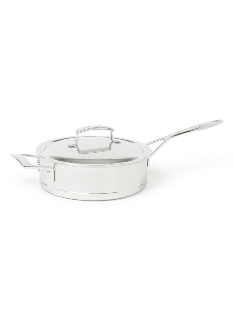 Demeyere Silver 7 lage sauteerpan Ø24 cm Zilver