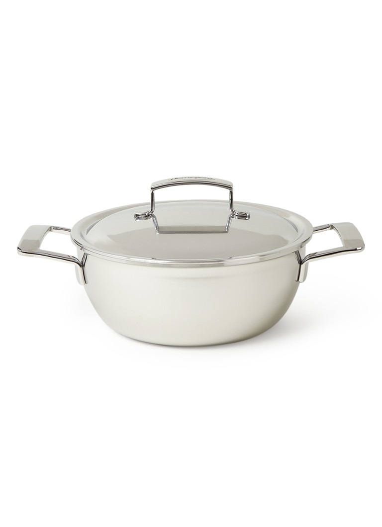 Demeyere Silver 7 braad-/stoofpan Ø24 cm Zilver - Deal