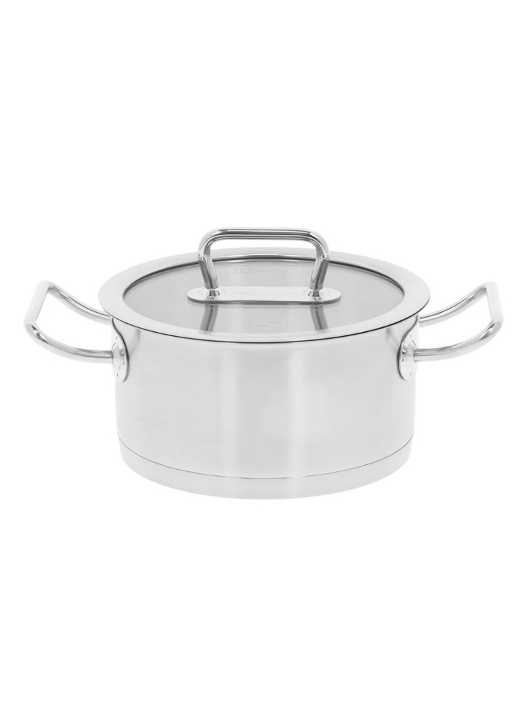 Demeyere Diverto 3 Kookpot met deksel 2 Zilver