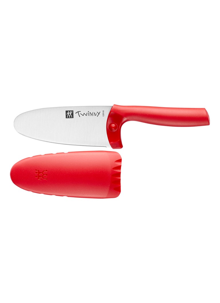 Zwilling Twinny kinder koksmes 10 cm Steenrood - Deal
