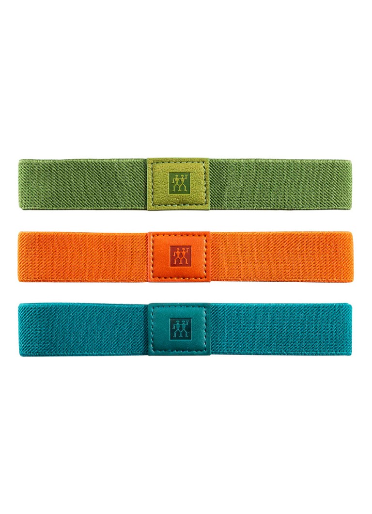 Zwilling Fresh & Save elastische bandjes set van 3 Multicolor - Deal