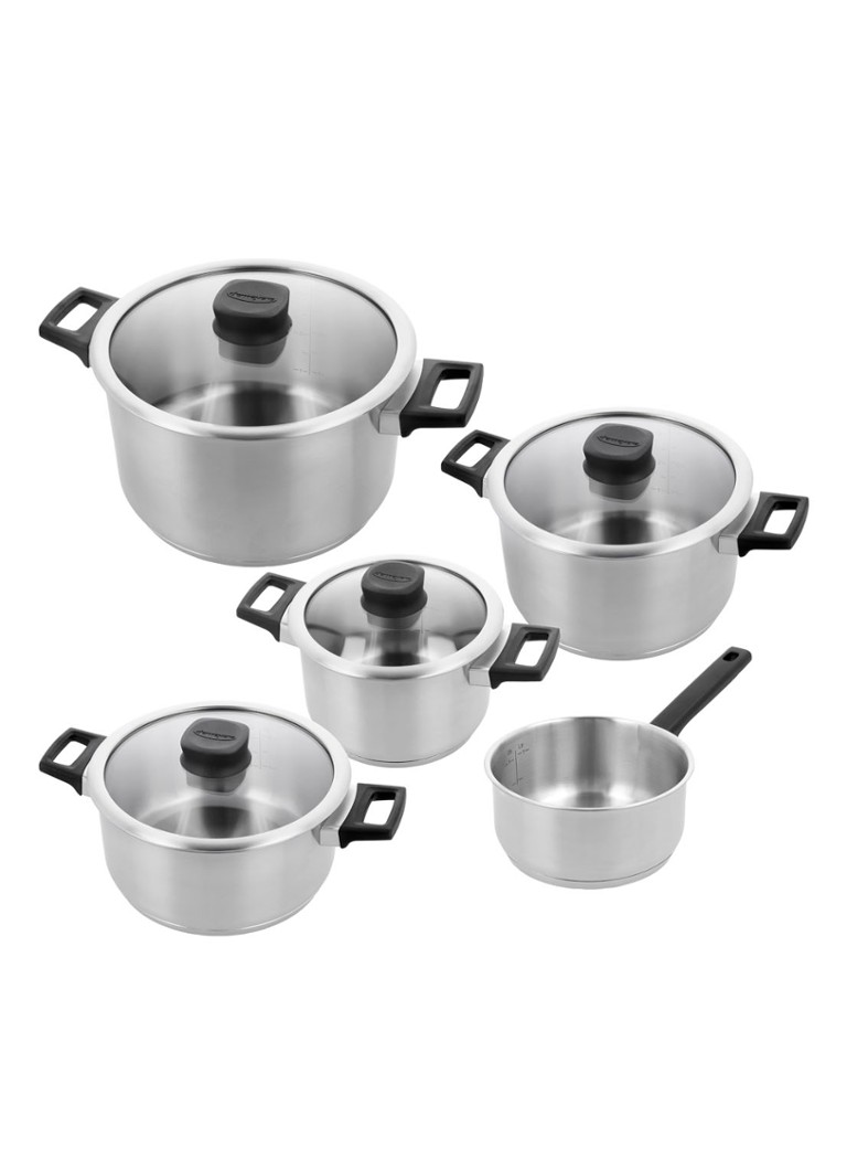Demeyere Comfort 3 kookset 5-delig Zilver