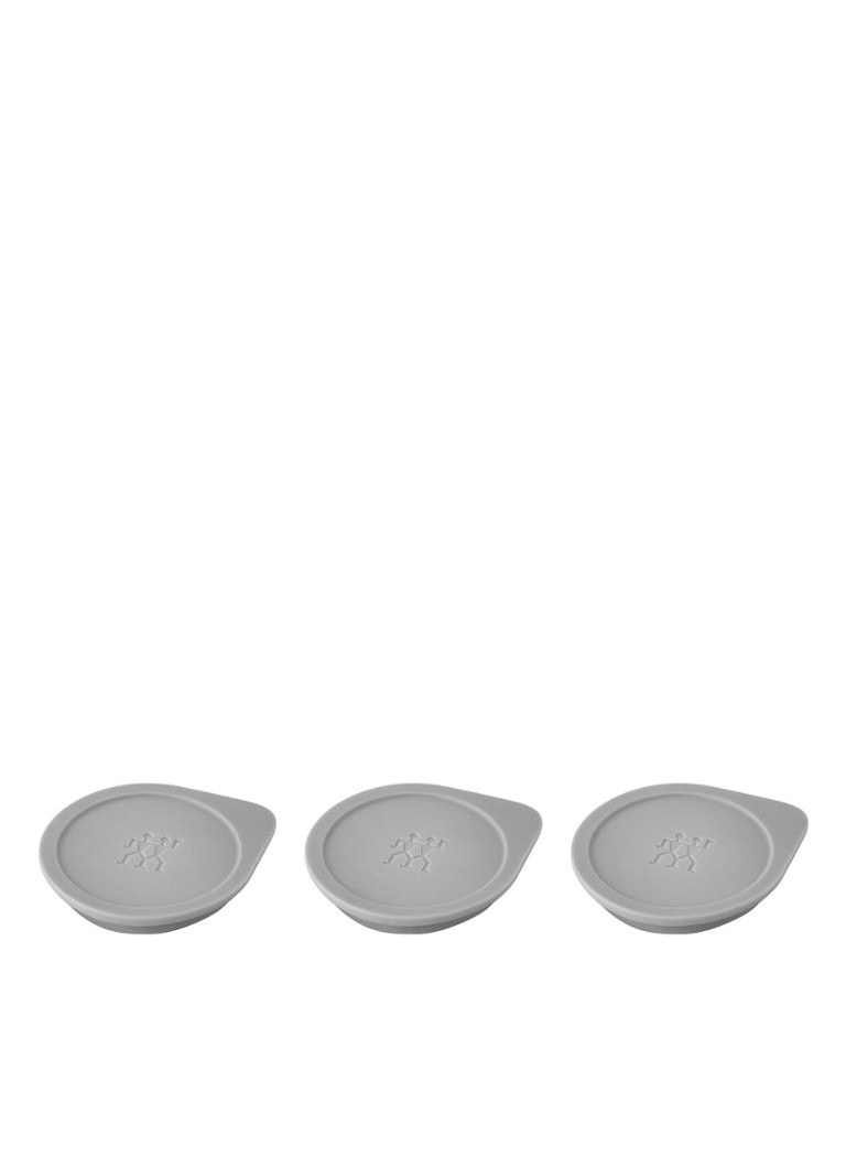 Zwilling Fresh & Save Cube labelhouder set van 3 Lichtgrijs - Deal
