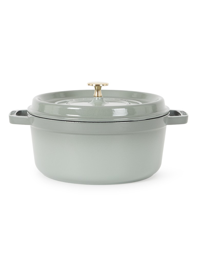 Staub Staub Cocotte braadpan Ø24 cm Olijfgroen - Deal