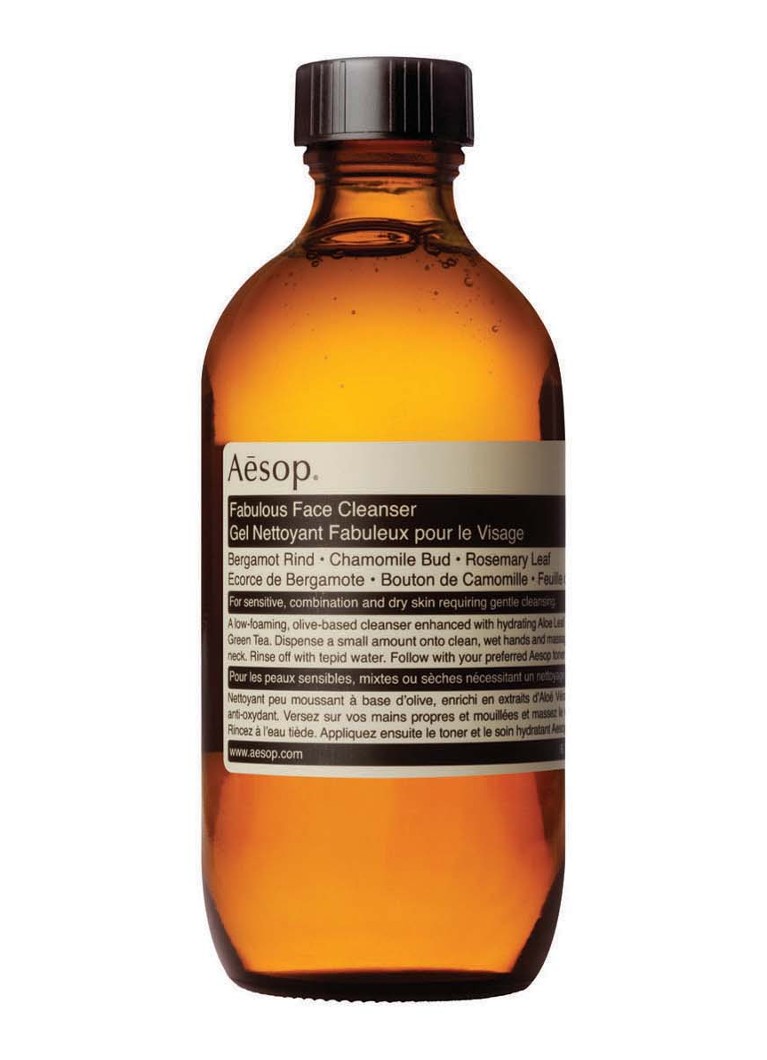 Aesop Fabulous Face Cleanser - gecombineerde/gevoelige/droge huid 200 ML Gezichtsverzorging - Deal