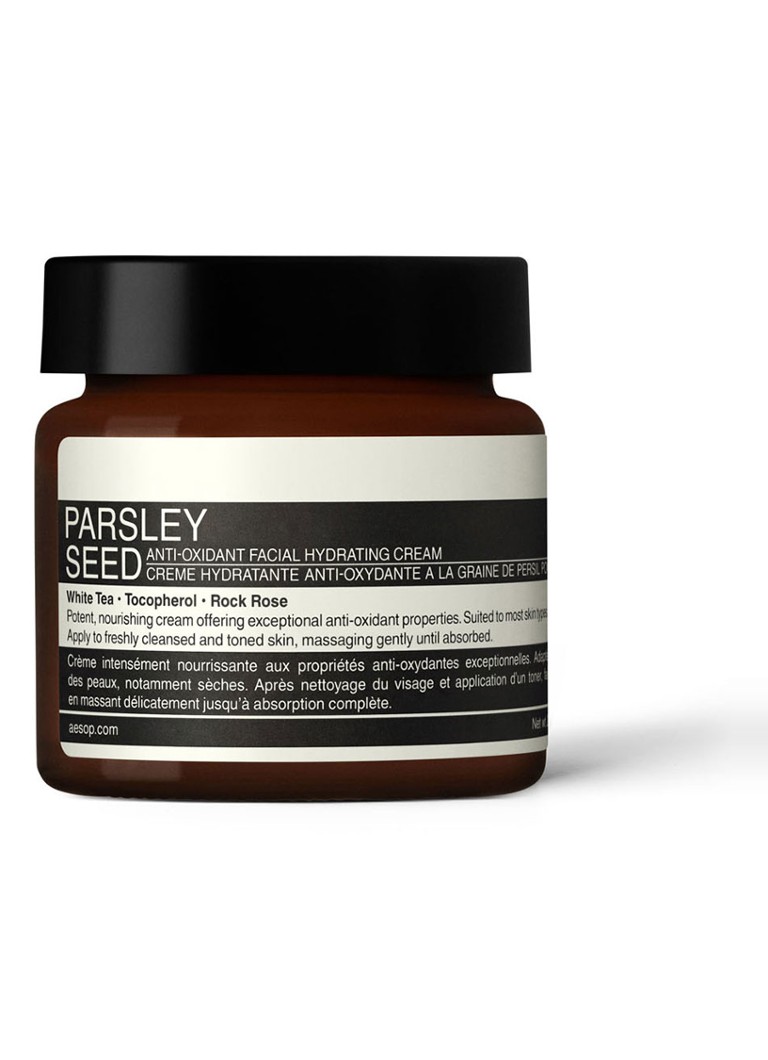 Aesop Parsley Seed Anti-Oxidant Facial Hydrating Cream - dag- en nachtcrème 60 ML Verzorging - Deal