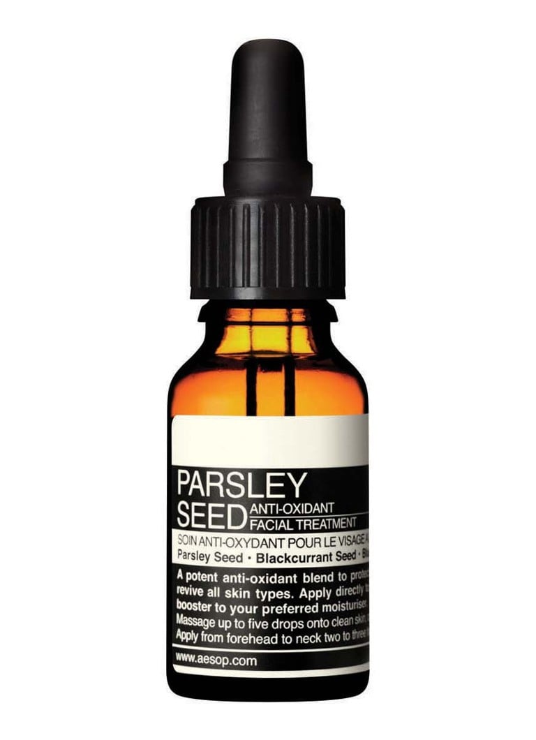 Aesop Parsley Seed Anti-Oxidant Facial Treatment - hydraterende gezichtsolie 15 ML Gezichtsverzorging - Deal