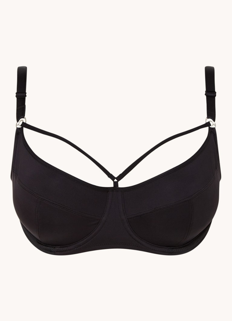 Marlies Dekkers Dames Space Odyssey balconette bh met beugel in de kleur Zwart