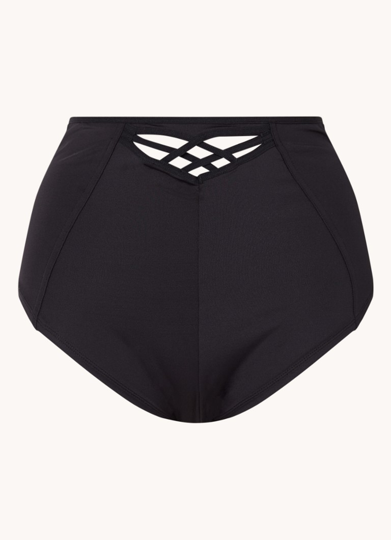 Marlies Dekkers Dames Dame de Paris high waisted shorty met cut-out detail in de kleur Zwart