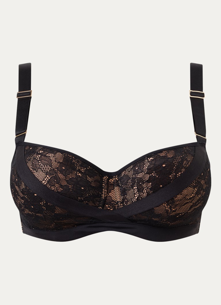 Marlies Dekkers Dames Cypher voorgevormde balconette bh in de kleur Zwart