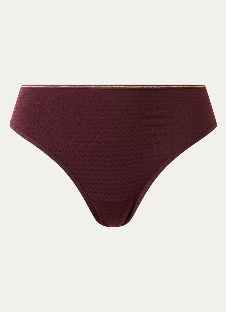 Marlies Dekkers Dames Dame De Paris tanga in de kleur Aubergine