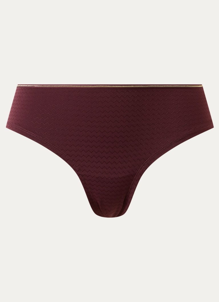 Marlies Dekkers Dames Dame De Paris slip in de kleur Aubergine