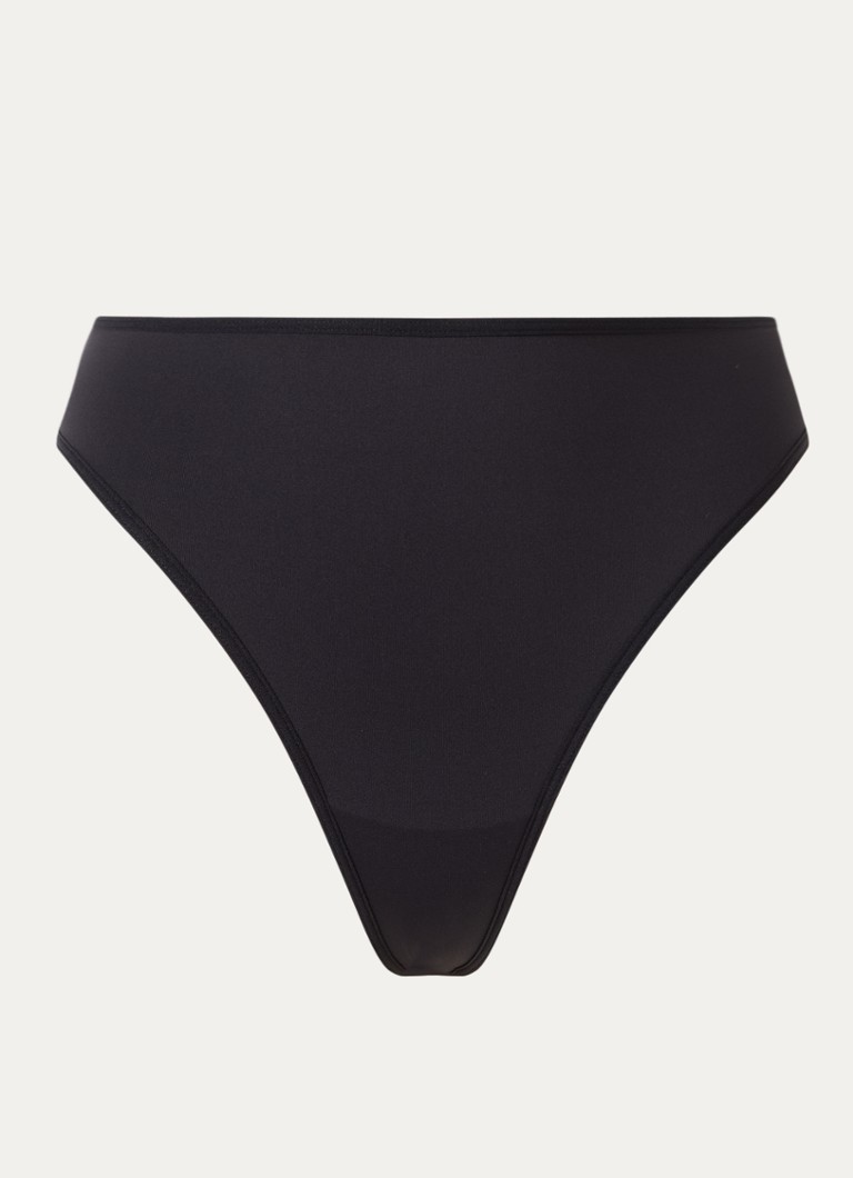 Marlies Dekkers Dames Suspensia string met kant in de kleur Zwart