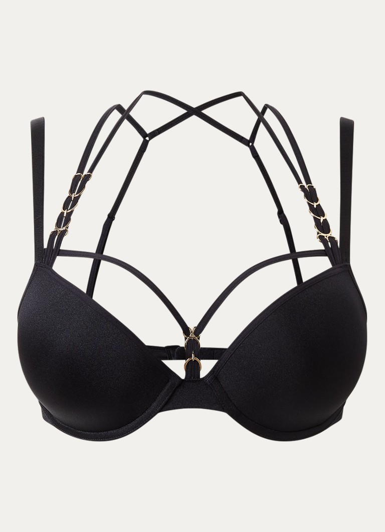 Marlies Dekkers Dames Manjira push up bh in de kleur Zwart