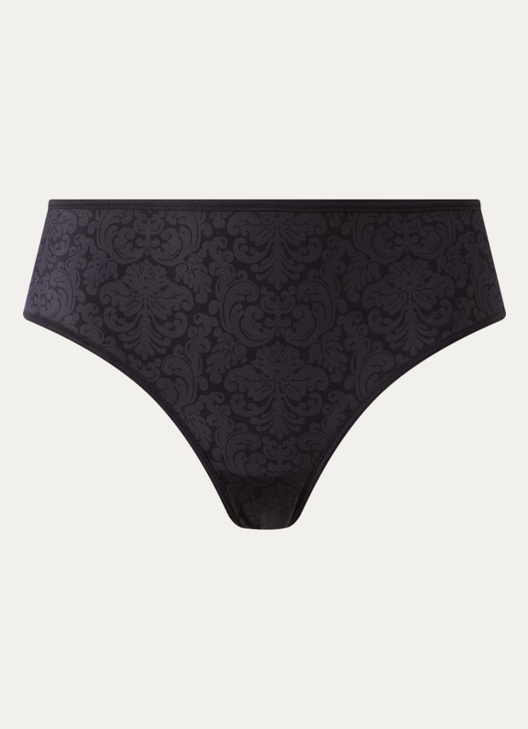 Marlies Dekkers Dames Rococo hipster met print in de kleur Zwart