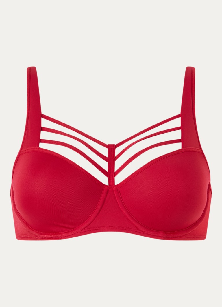 Marlies Dekkers Dames Voorgevormde beugel bh in de kleur Rood