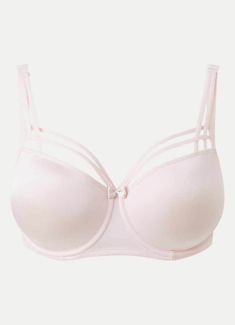 Marlies Dekkers Dames Dame De Paris voorgevormde balconette bh in de kleur Lichtroze