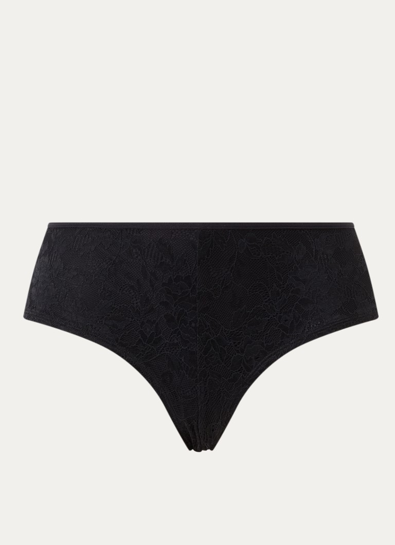 Marlies Dekkers Dames Space Odyessey hipster met kant in de kleur Zwart