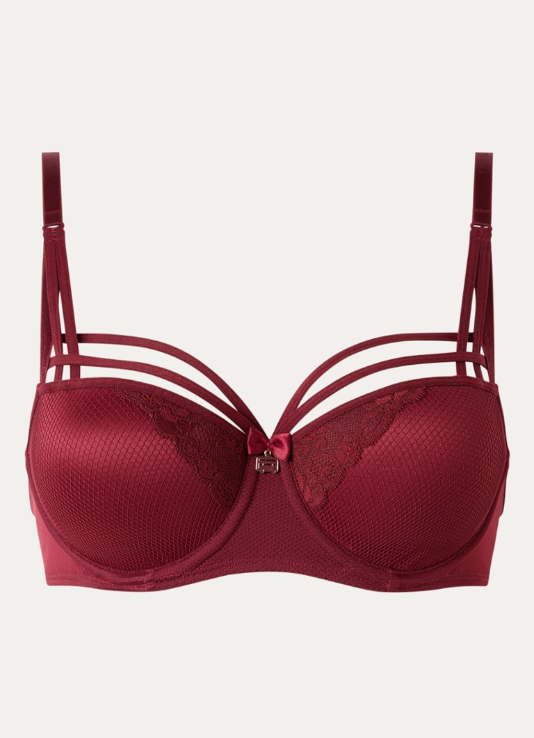 Marlies Dekkers Dames Voorgevormde beugel bh in de kleur Bordeauxrood