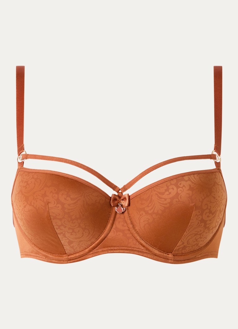Marlies Dekkers Dames Voorgevormde beugel bh met print in de kleur Donkeroranje